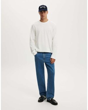 Cotton On Loose Straight Jean - White