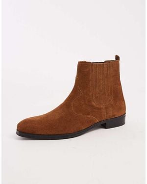 ASOS Western Chelsea Boot - Brown