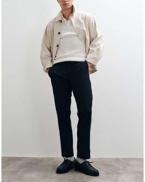 Mango Bologna Tailored Trouser - White
