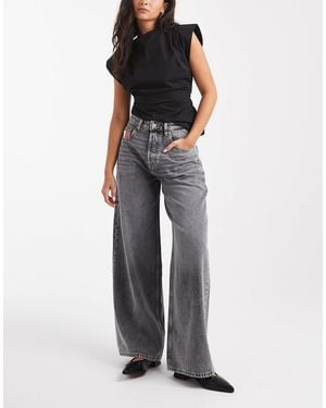Tommy Hilfiger Charlie Loose Wide Jeans - Gray