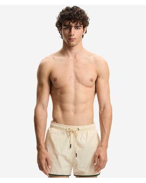 Bershka – kurze badeshorts - Natur
