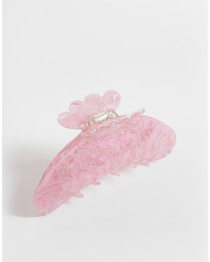 SUI AVA Helle Mist Grootste Haarclip - Roze