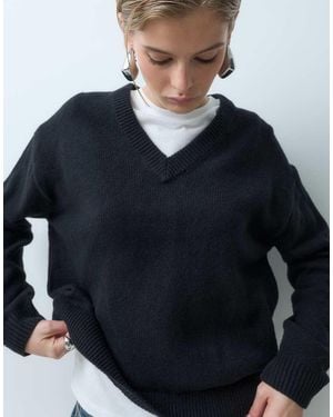 Gap V Neck Pullover - Blue