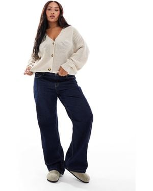 ONLY V-neck Cardigan - Blue