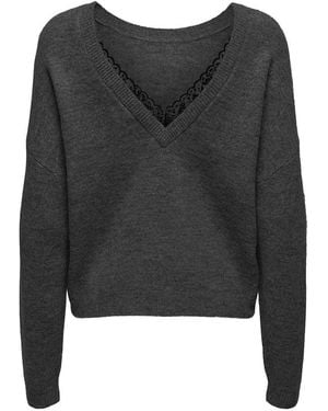 ONLY Knitted Pullover - Black