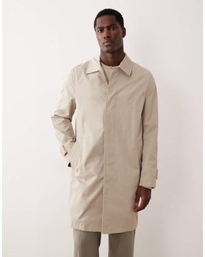 Mango Gabardina Claro Clásica De -Neutro