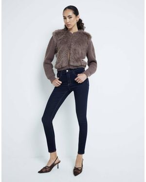 River Island Midrise Skinny Jean - Blue