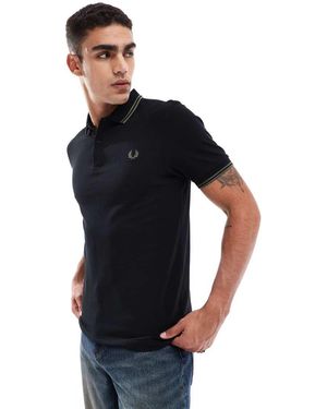Fred Perry Twin Tipped Polo Shirt - Blue