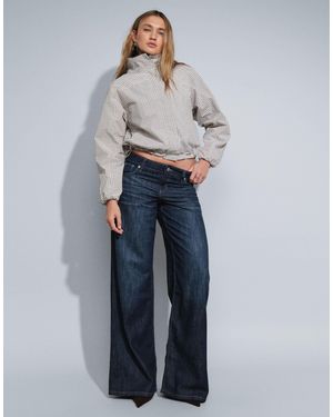 Cotton On Jeans mit niedrigem bund und weitem bein - Blau