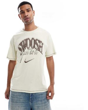 Nike T-Shirt Con Stampa Grafica - Bianco
