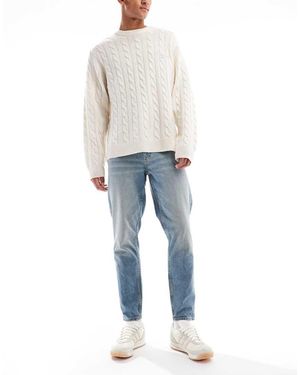 ASOS Tapered Fit Jeans - Blue