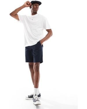 Farah – hawk – e twill-shorts - Blau