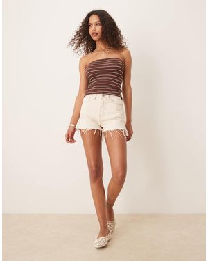 Glamorous Denim Shorts - Natural