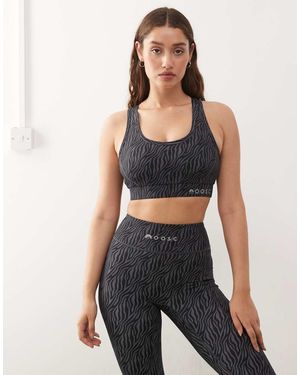 OOSC High Support Elite Crossback Sports Bra - Blue