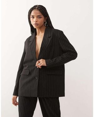 Noisy May Oversize Blazer Co-ord - Black