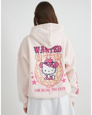 Skinnydip London London Hello Kitty Wanted Hoodie - Pink