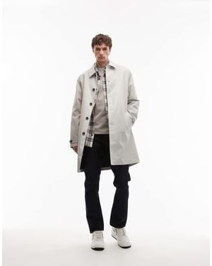 Farah Berwyn Mac Coat - White