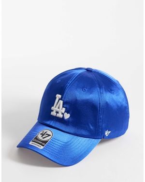 '47 – satin-baseballkappe - Blau