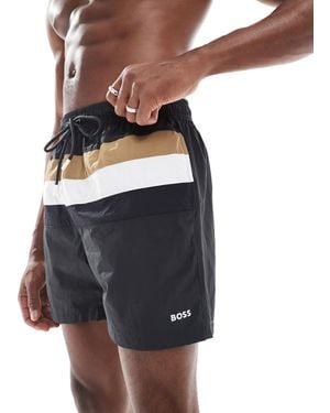 BOSS Boss Luis Swim Shorts - Grey