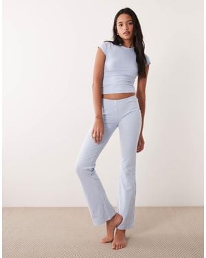 Cotton On Sleep Recovery Roll Waist Trouser - Multicolor