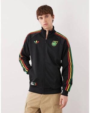 adidas Originals Adidas Football Jamaica Track Top - Black