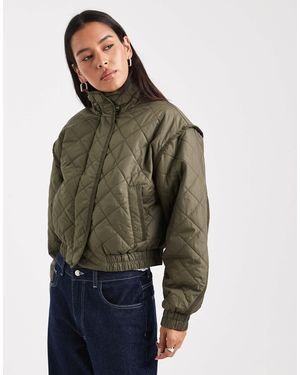 ONLY Quilted Jacket - Green