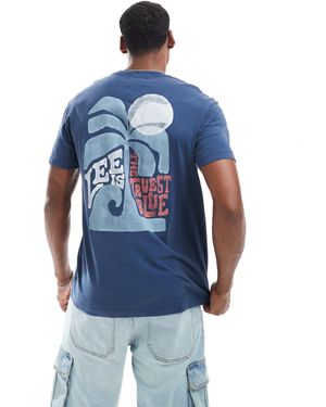 Lee Jeans – locker geschnittenes t-shirt - Blau