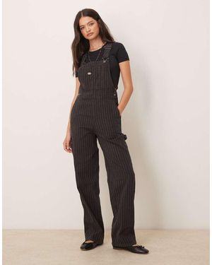 Dickies Service Stripe Dungarees - Natural