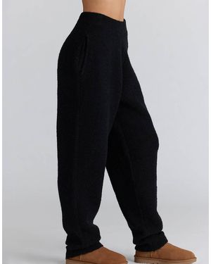 House Of Cb Geena Wool Boucle Knit Trousers - Blue