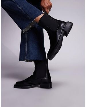 SIMMI Simmi London Duff Low Ankle Chelsea Boot - Blue