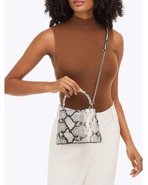 Carvela Kurt Geiger Jackpot Top Handle Shoulder Bag - White