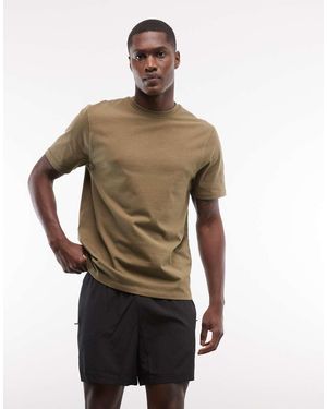 4505 Heavyweight Cotton Regular Fit T-shirt With Quick Dry Finish - Green