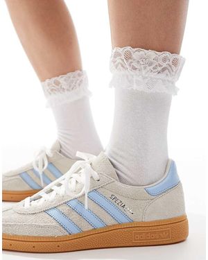 Vero Moda Calcetines Blancos Con Volantes De Encaje De