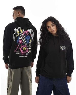 PRNT Hotline Relaxed Hoody - Black