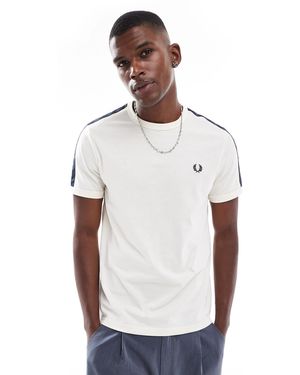 Fred Perry – t-shirt - Weiß