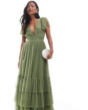 LACE & BEADS Bruidsmeisjes - Groen
