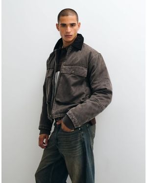 Weekday Utility Barn Jacket - Grey