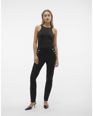 Vero Moda Trousers - Black