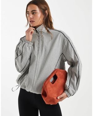 ASOS Oversized Track Jacket - Gray