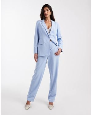 Vero Moda Straight Leg Tailored Trouser Co-Ord - Blue