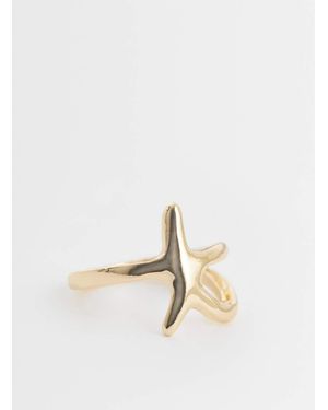 ASOS Ring Met Zeester-Ontwerp - Naturel