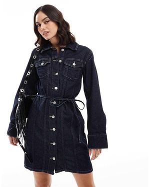 Vero Moda Vestito Corto - Blu