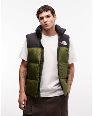The North Face – m 1996 retro nuptse – weste - Grün