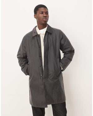 Barbour Lorden Wax Mac - Grey