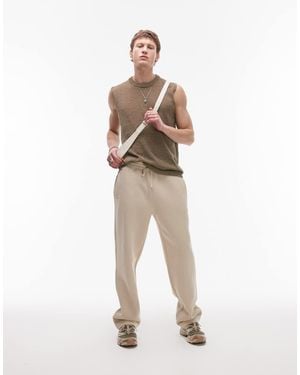 TOPMAN Straight Leg jogger - Natural