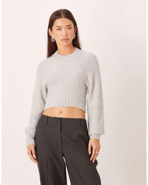 Glamorous Crew Neck Jumper - Grey