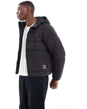 Pull&Bear Piumino Leggero Con Cappuccio - Blu