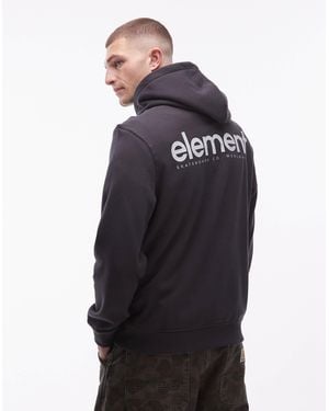 Element Back Print Hoodie - Blue