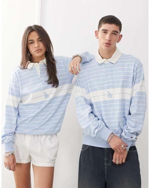 Champion Striped Rugby Shirt - Blue