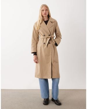 Mango Teen klassischer trenchcoat - Natur